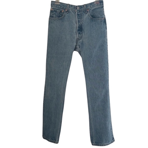 Vintage Levi’s High-Waisted Button Up Jeans Size 28 - Picture 1 of 7